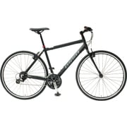 700C アルミフラットバークロスバイク 500mm 700×28C 外装24段変速 ブラック VISION 4.5-500