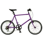 小径車(ミニベロ) VISION7.5 500mm 20型 外装7段変速 ラベンダー VISION 7.5-500