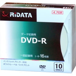 ヨドバシ.com - RiDATA ライデータ D-R16X47G.PW10P SC B [データ記録