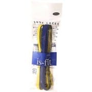 is-fit シューレース RB-3 リバーシブル 黄/紺 120cm 2本入り [靴紐]