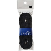is-fit シューレース NT-2 ノッティ ブラック 120cm [靴紐]
