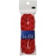 is-fit シューレース NT-3 ノッティ レッド 120cm 2本入り [靴紐]