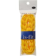 is-fit シューレース NT-5 ノッティ イエロー 120cm 2本入り [靴紐]