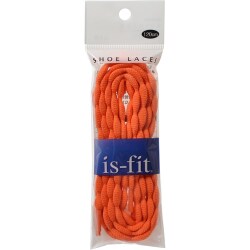 is-fit シューレース NT-7 ノッティ オレンジ 120cm 2本入り [靴紐]
