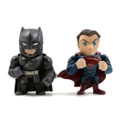 「スーパーマン」「バットマン」ERTL社製メタルフィギュア バットマンVSスーパーマン ジャスティスの誕生 6インチ