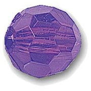 クラフトビーズ 12mm 12-8 紫 [50個入り]