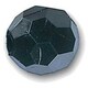 クラフトビーズ 10mm 10-15 黒 [50個入り]