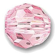 クラフトビーズ 8mm 8-4 薄ピンク [50個入り]