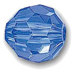 クラフトビーズ 8mm 8-10 青 [50個入り]