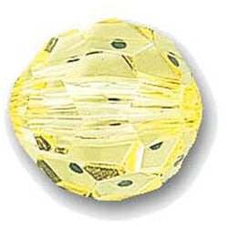 クラフトビーズ 6mm 6-2 黄 [50個入り]