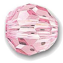 クラフトビーズ 6mm 6-4 薄ピンク [50個入り]