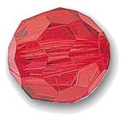 クラフトビーズ 6mm 6-6 赤 [50個入り]