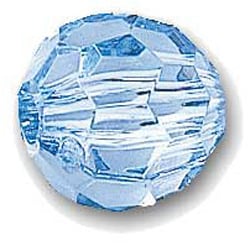 クラフトビーズ 6mm 6-9 水色 [50個入り]