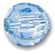 クラフトビーズ 6mm 6-9 水色 [50個入り]