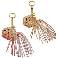 コイン手芸 No.7 開運キーホルダーパート2 金魚
