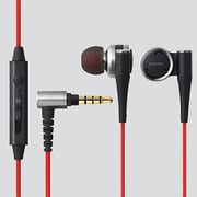 ハイレゾ対応 ステレオヘッドホン(マイク付) カナル型 12.5mmドライバ シルバー EHP-CH2000SSV/N