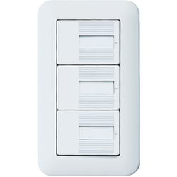 コスモワイド21埋込ネームトリプルスイッチB ホワイト WTP50613WP