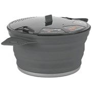 X-ポット ST84012 グレー 2.8L [アウトドア用品 調理器具]