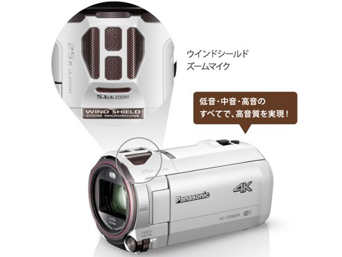 ヨドバシ.com - パナソニック Panasonic HC-VX980M-W [デジタル4K