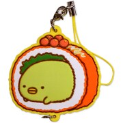 ラバーストラップ すみっコぐらし ツムツム ぺんぎん？ロール [キャラクターグッズ]