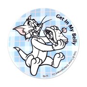 ポリカバッチ トム＆ジェリー ブルー [キャラクターグッズ]