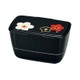 Cool Bento 入子 黒華文様梅 52560