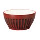 グラノーラボウル スプーン付 mokume レッド 55458