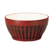 グラノーラボウル スプーン付 mokume レッド 55458