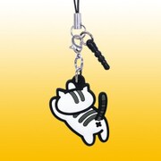 RM-4523 [ねこあつめ 3WAYラバーストラップ3 しろとらさん]