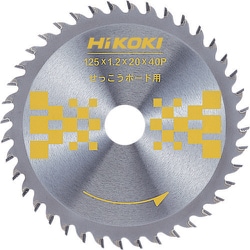 0032-0084 [チップソー 石こうボード用 125mm×20 40枚刃]