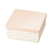 バスケットオードブルウッディ ベージュ 52623