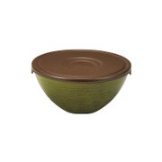 蓋付サラダボール Mmokume グリーン 55456