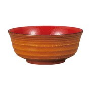 千段どんぶり麺鉢 欅木目 55823