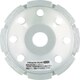 0033-4000 [低振動ダイヤモンドカッター 100mm×19・20 カップ ダブル]