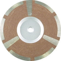 0033-4269 [ダイヤモンドカッター 125mm×22 カップ ダブル]