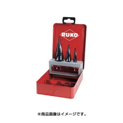 2枚刃スパイラルステップドリルセット 3本組 チタンアルミウム 101026F