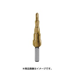 2枚刃スパイラルステップドリル 30mm チタン 101052T