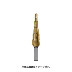 2枚刃スパイラルステップドリル 26.75mm チタン 101055T