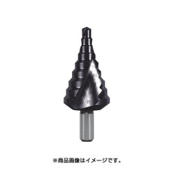 2枚刃スパイラルステップドリル 40.5mm チタンアルミニウム 101090F