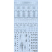 1/100 ワンカラーグレー RB02コーションデカール [プラモデル用品]