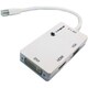 Thunderbolt変換ディスプレイアダプター (Mini Display) Port to DVI+HDMI+VGA Adapter MDP-DHV2