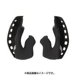 ヘルメット補修用パーツ M ダークグレー KAMUI チークパッド