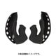ヘルメット補修用パーツ XL ダークグレー KAMUI チークパッド