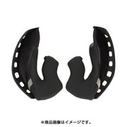 ヘルメット補修用パーツ XL ダークグレー KAMUI チークパッド