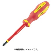 TZD-3-150 [絶縁ドライバー マグネット入り ＋NO.3×150mm]