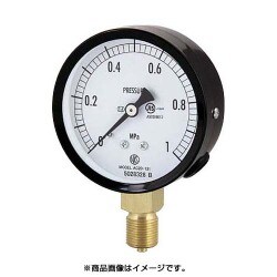 普通形圧力計 A枠立形 接続ネジ：G3/8B AC20-131-6.0MP