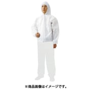 TPC-F-S [不織布使い捨て保護服 フード付ジャンバー Sサイズ ホワイト]