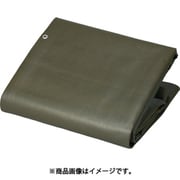 TWP70001010 [耐水UVシート ＃7000 幅10.0m×長さ10.0m ODグリーン/ブラック]
