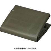 TWP70001818 [耐水UVシート ＃7000 幅1.8m×長さ1.8m ODグリーン/ブラック]