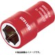 TZ2-08S [絶縁ソケット 6角 差込角6.35 対辺8mm]